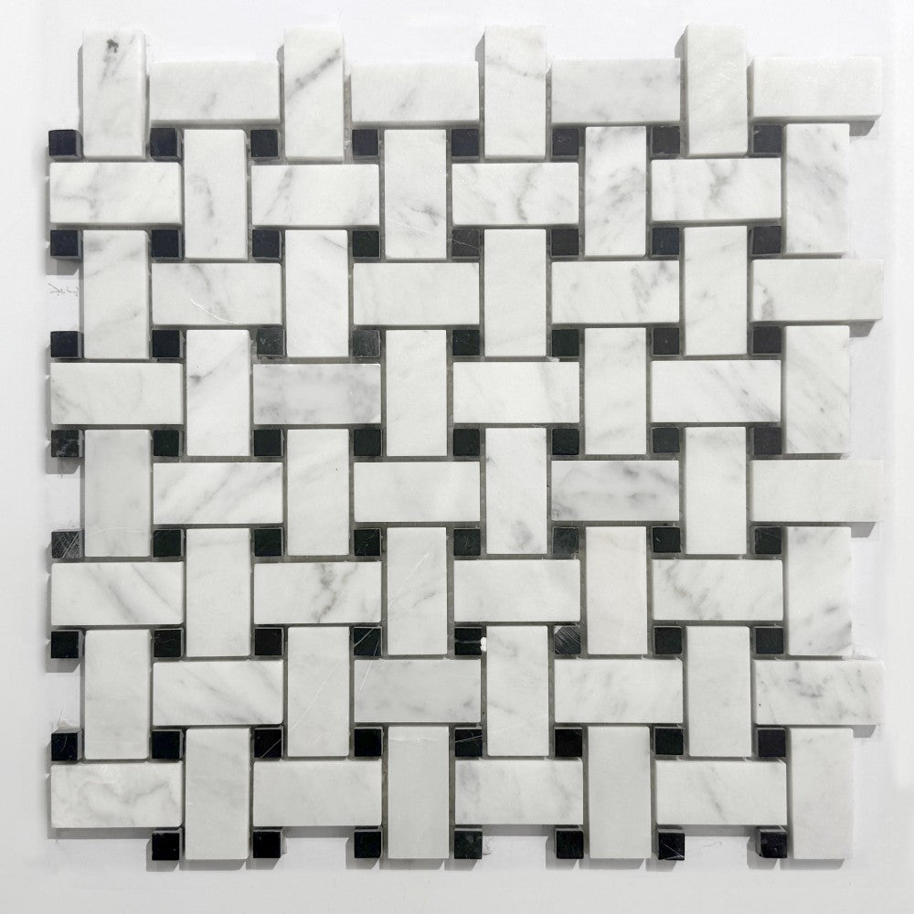 Panier Calacatta, mosaïque