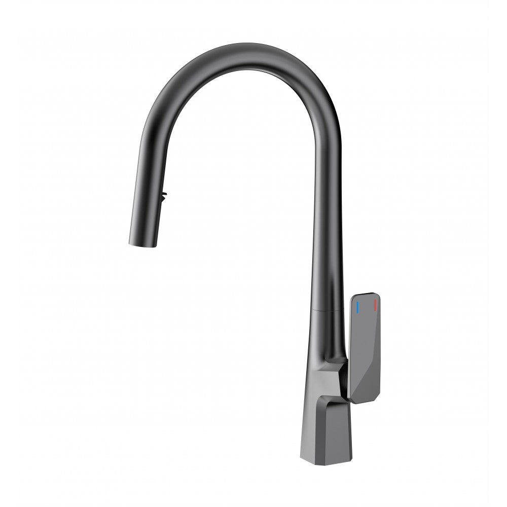 Koarus, robinet de cuisine Gun Metal