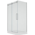 Mikotos, Porte de douche chrome - Grandeur: 60''