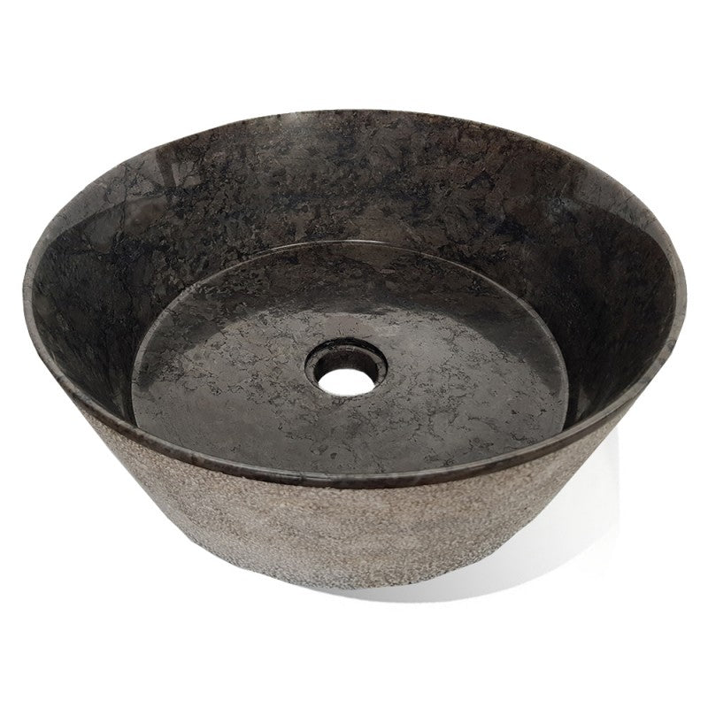 Lavabo Motta en marbre noir 40x15cm
