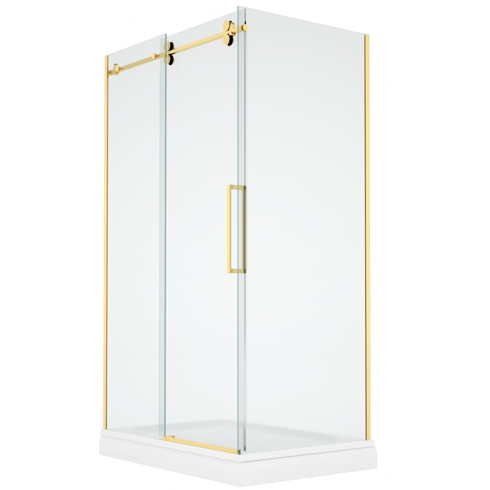 Myo, Porte de douche or mat - Grandeur: 48''