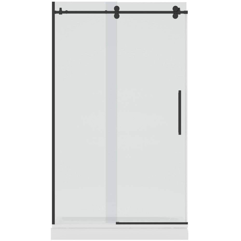 Myo, Porte de douche noire - Grandeur: 60''