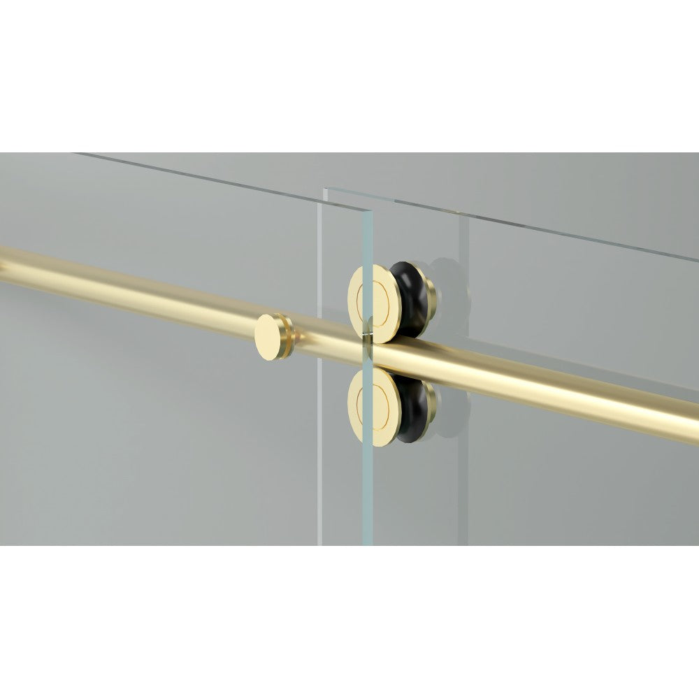 Myo, Porte de douche or mat - Grandeur: 60''