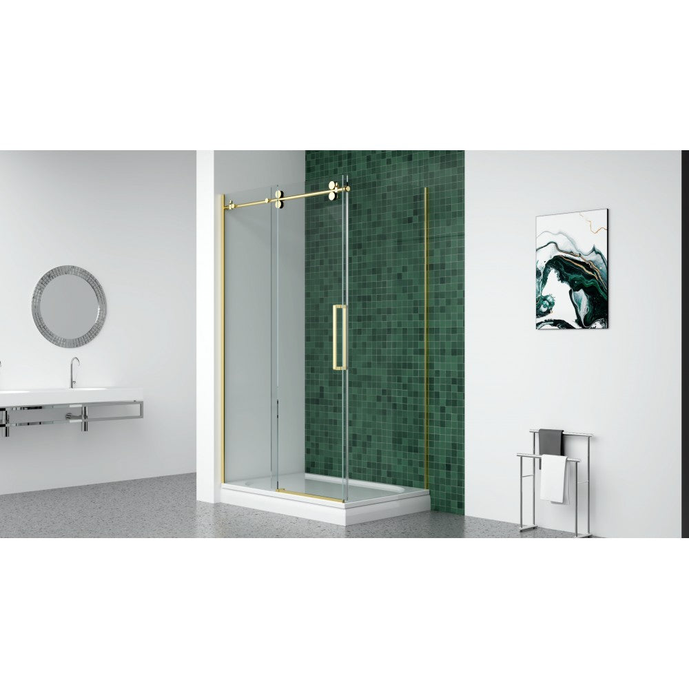 Myo, Porte de douche or mat - Grandeur: 60''
