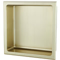 Niche de douche 12x12 - Or brossé