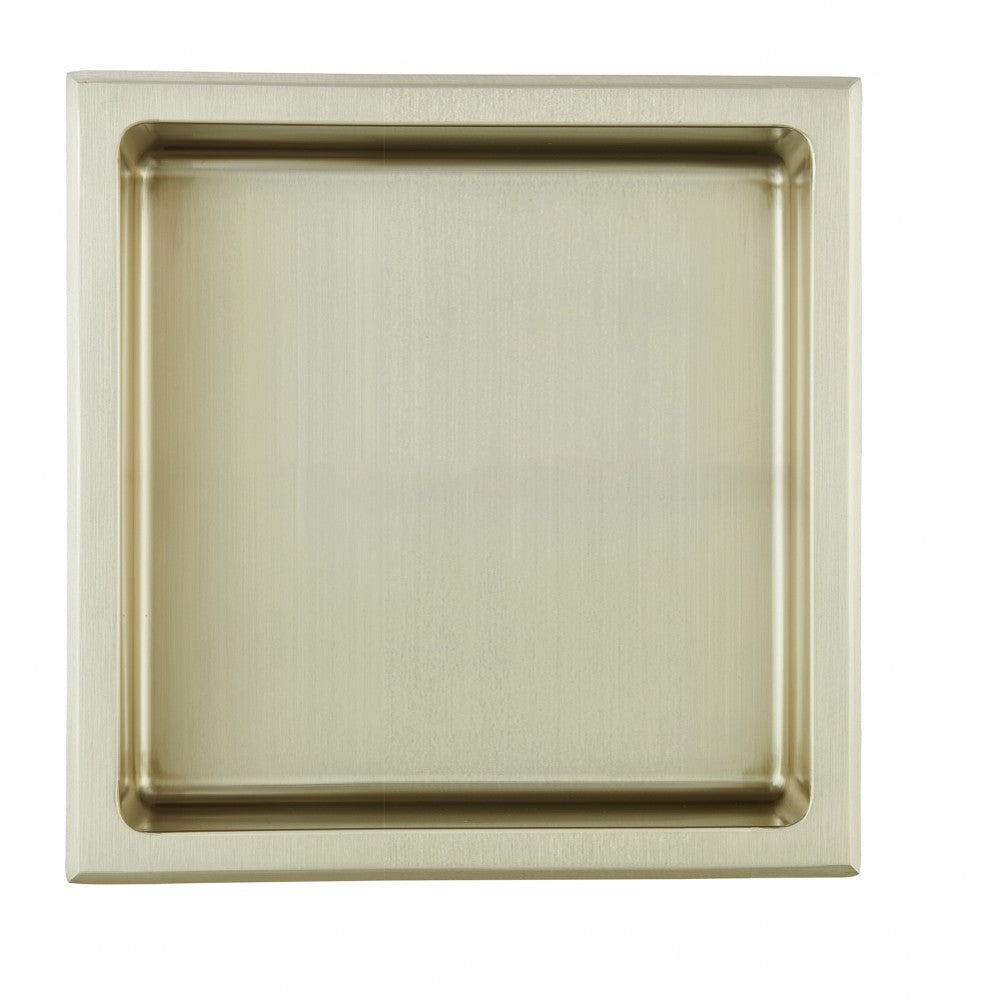 Niche de Douche 12x12 fini or brossé