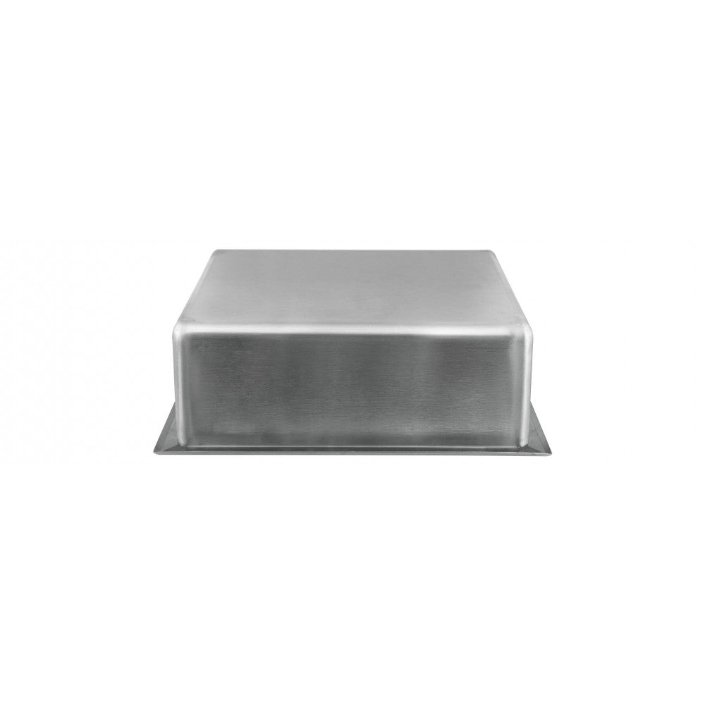 Niche de Douche 12x12, fini nickel brossé