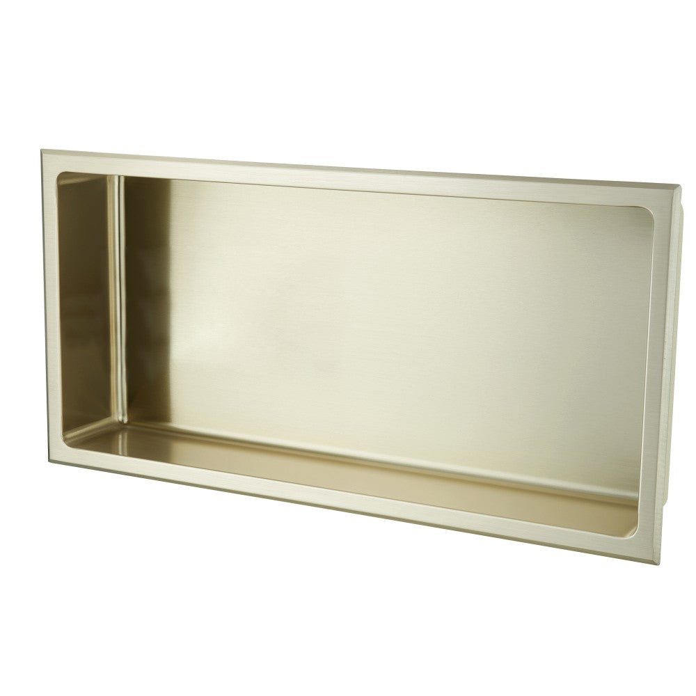 Niche de Douche 24x12, fini or brossé