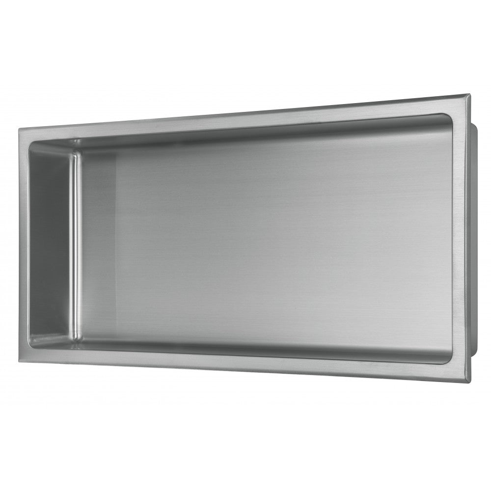 Niche de Douche 24x12 FINI NICKEL BROSSÉ