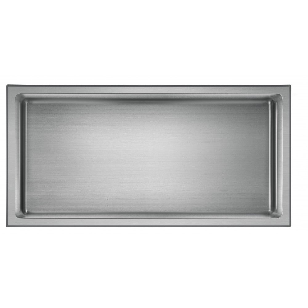 Niche de Douche 24x12 FINI NICKEL BROSSÉ
