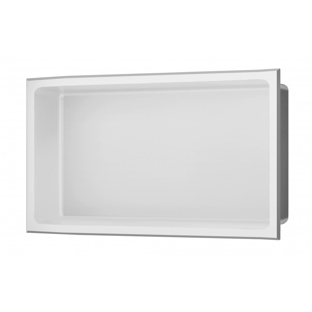 Niche de Douche 24x12, finie blanche