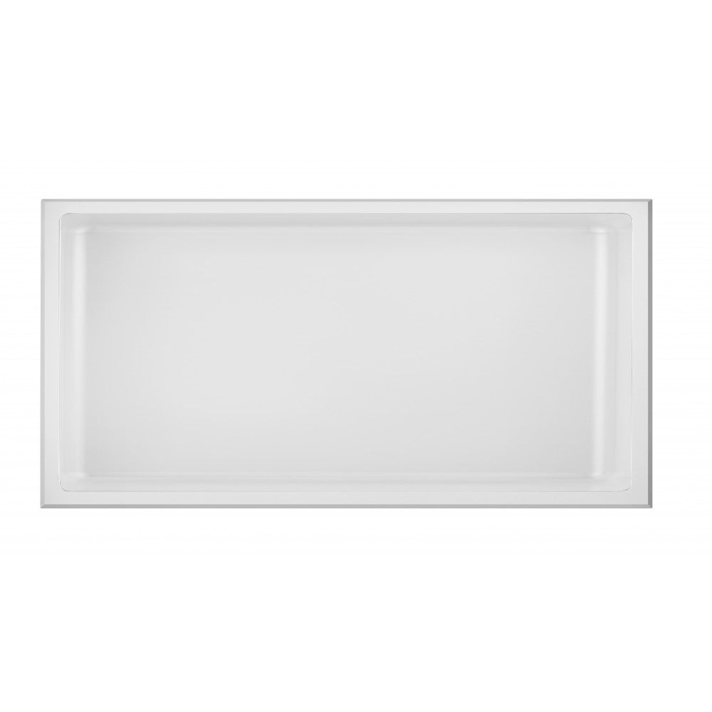 Niche de Douche 24x12, finie blanche