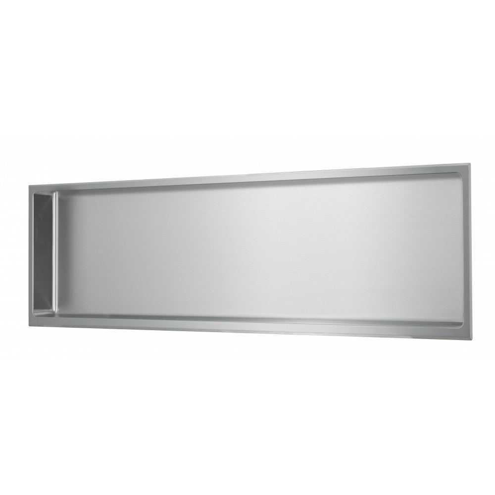 Niche de Douche 36x12, finie nickel brossé
