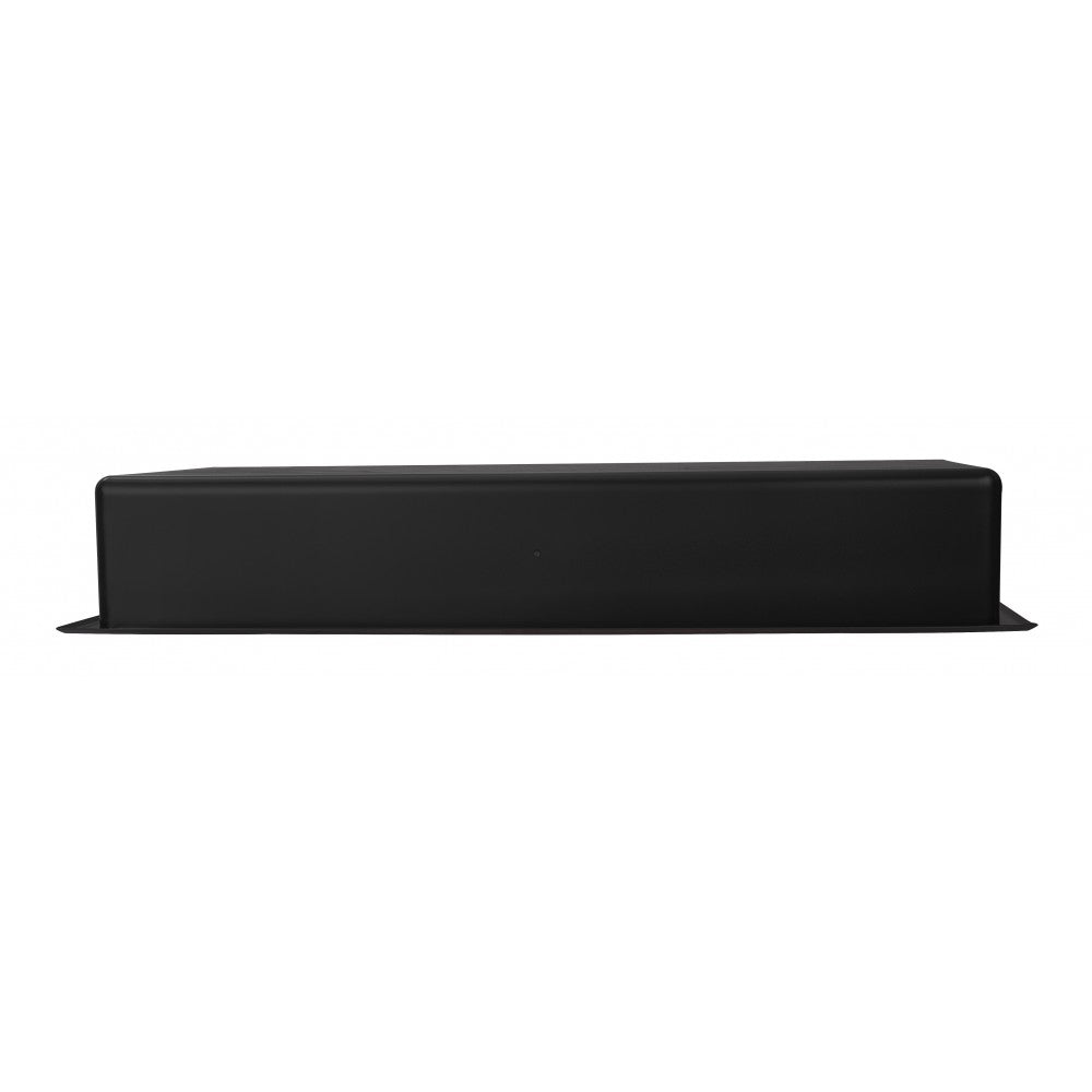 Niche de Douche 12x24, 2 sections, finie noir mat
