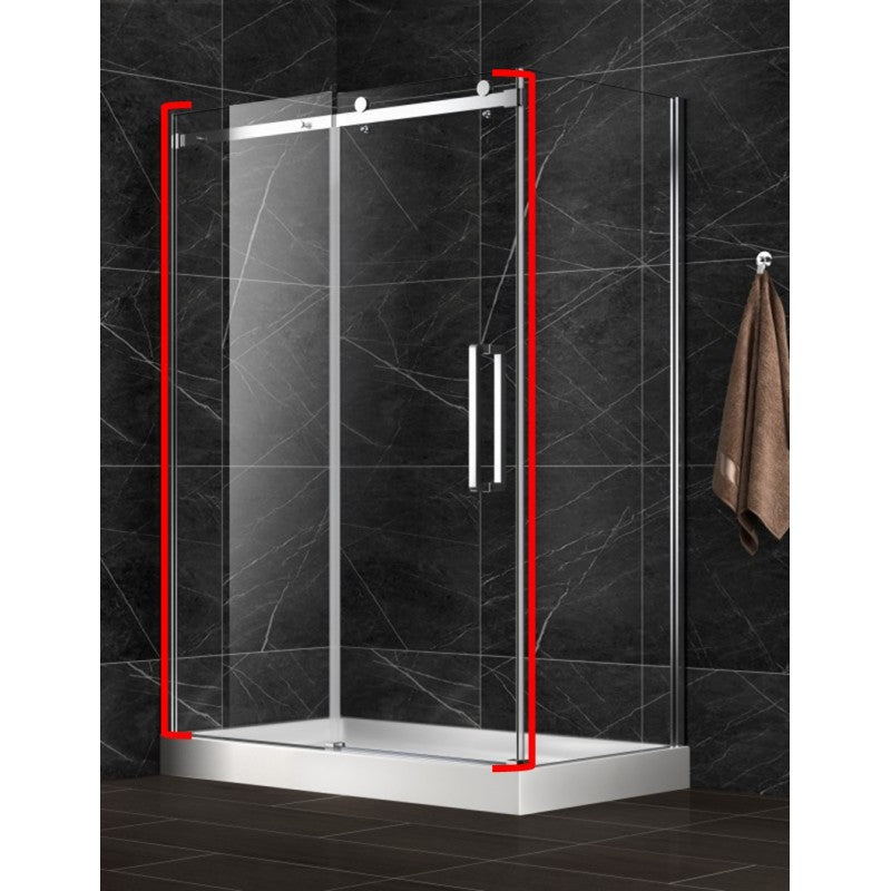 Ploutos 48", Porte de douche