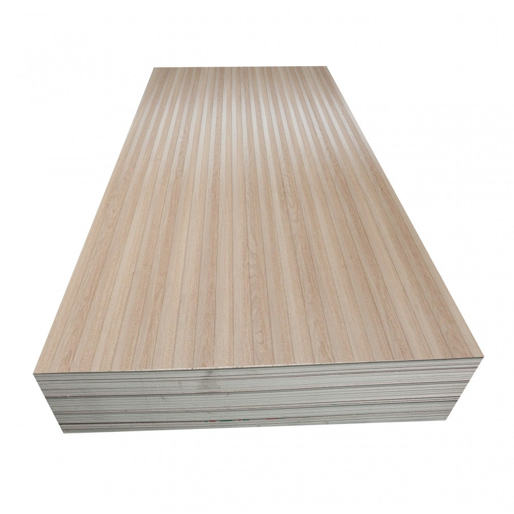 Imitation de bois mur de douche en PVC 47.24” × 94.5” x 4 mm