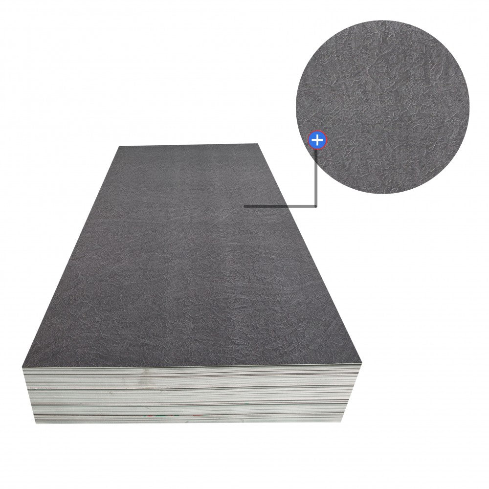 Ardoise Anthracite Mur De Douche effet 48''x 96''