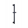 Barre de soutien pour douche, Noir mat