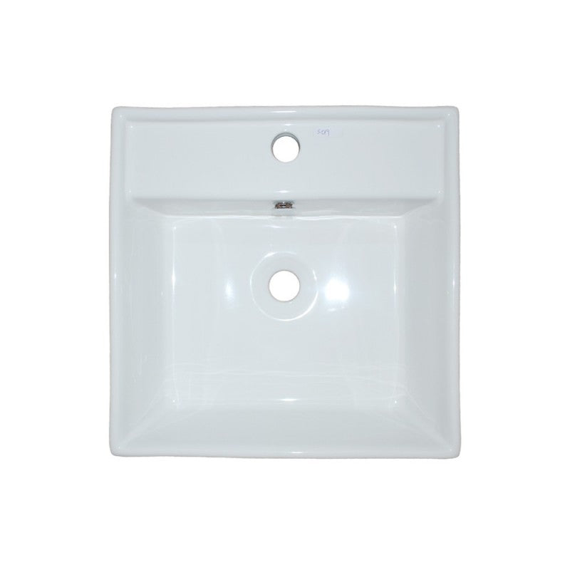 Fidji 16", Lavabo en porcelaine