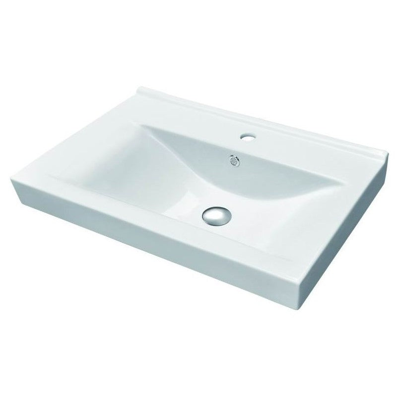 Komodo 24", Lavabo en porcelaine