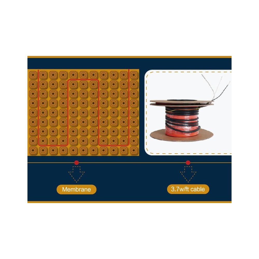 Cable chauffant - 22pi2