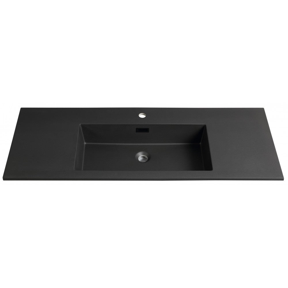 Dessus de comptoir noir Bali 48"
