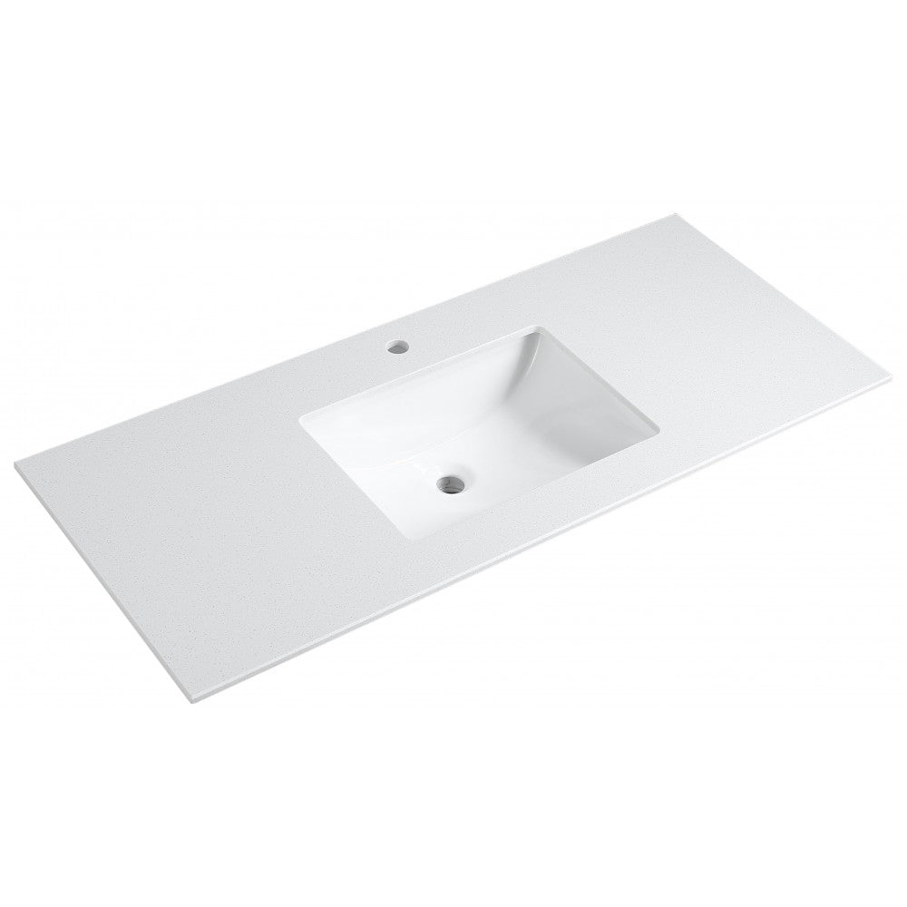 Dessus de comptoir blanc Véona 48"