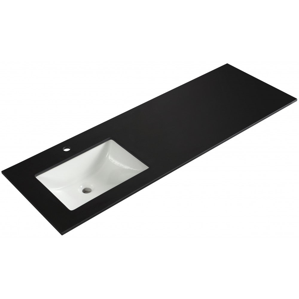 Berlin 48", comptoir en marbre noire