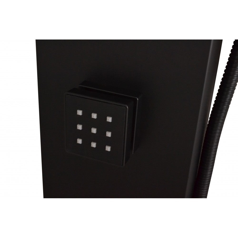 Ebene, Colonne de douche - Noir mat