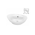 Curaçao 23", Lavabo de porcelaine