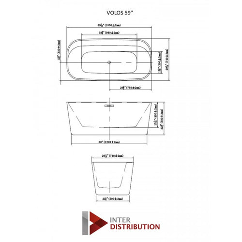 Bain autoportant 59– Volos