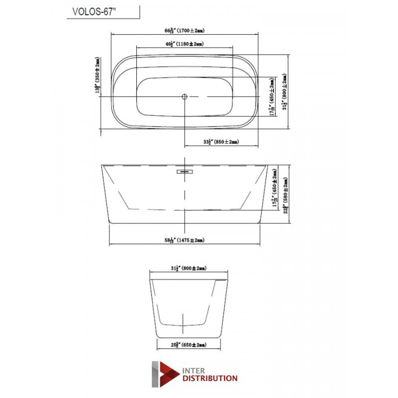 Bain autoportant 67 – Volos