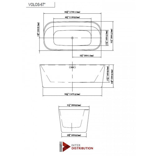 Bain autoportant 67 – Volos