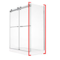 Waka, Porte de douche chrome - Grandeur: 36"